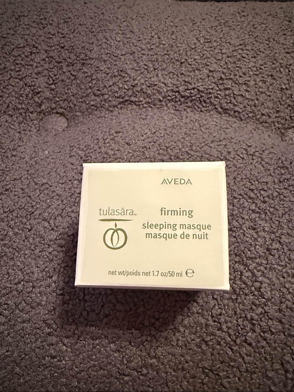 AVEDA Tulasāra Firming Sleeping Masque White and Green Box